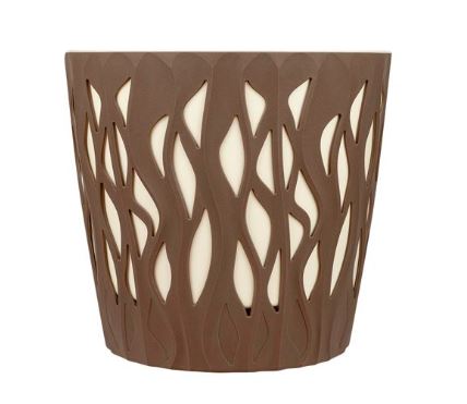 Горшок для цветов InGreen Winds D 340мм/20 л с дренажной вставкой 18,7л французский платан                          